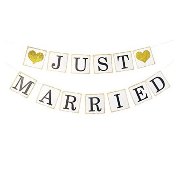 Just Married Banner - Picture 1 of 5